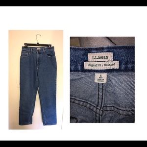 High rise, relaxed fit jeans